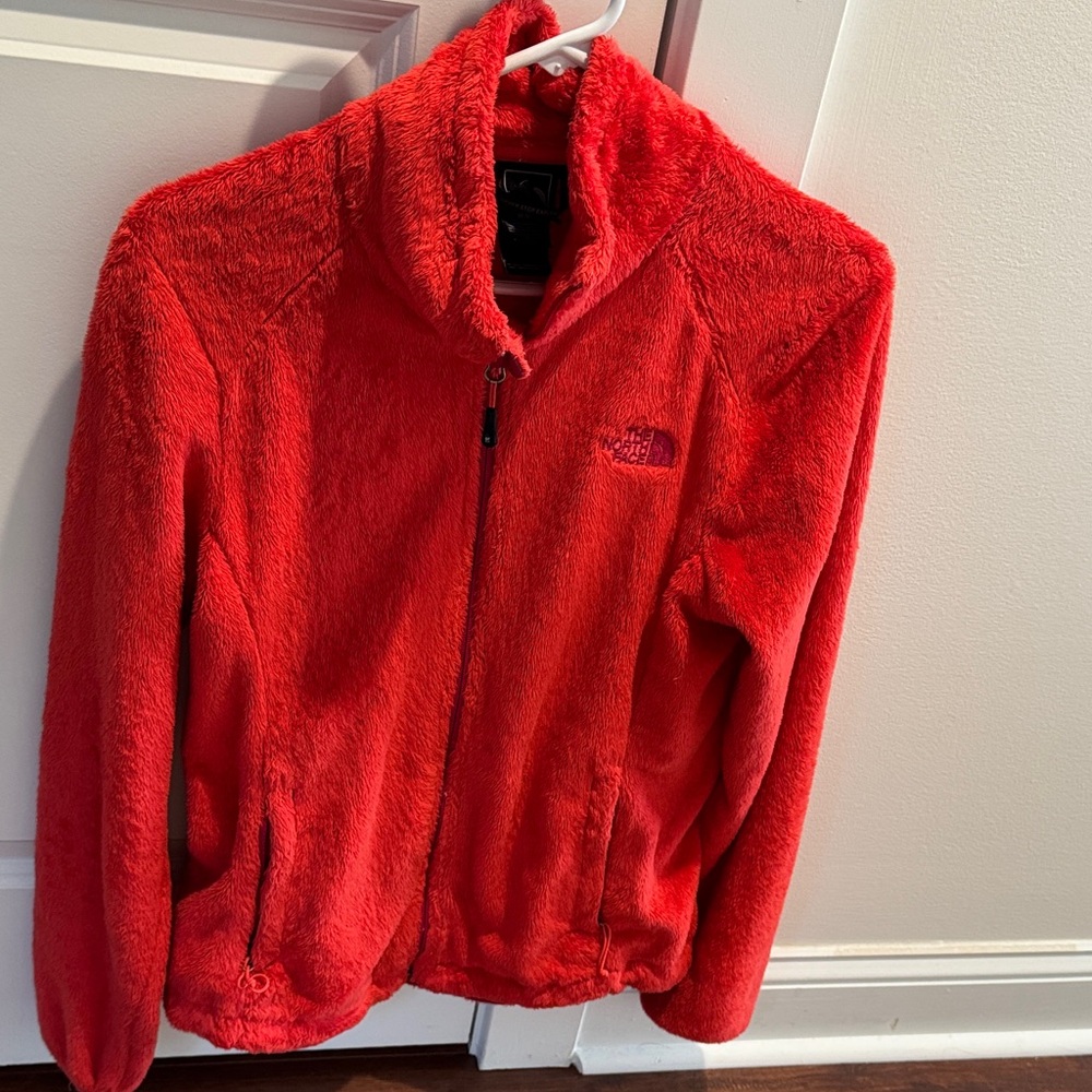 The North Face Vibrant Red Fleece Jacket